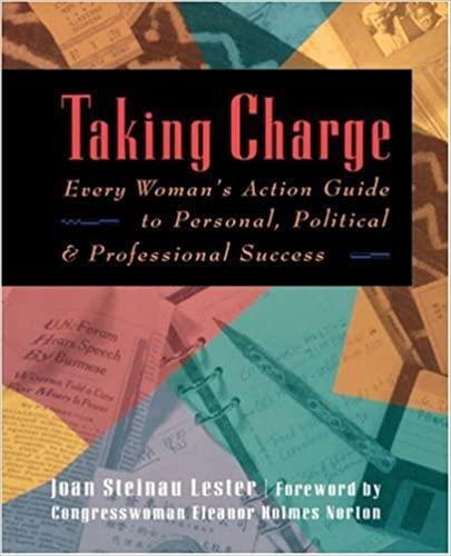 TAKING CHARGE: EVERY WOMAN'S ACTION GUIDE